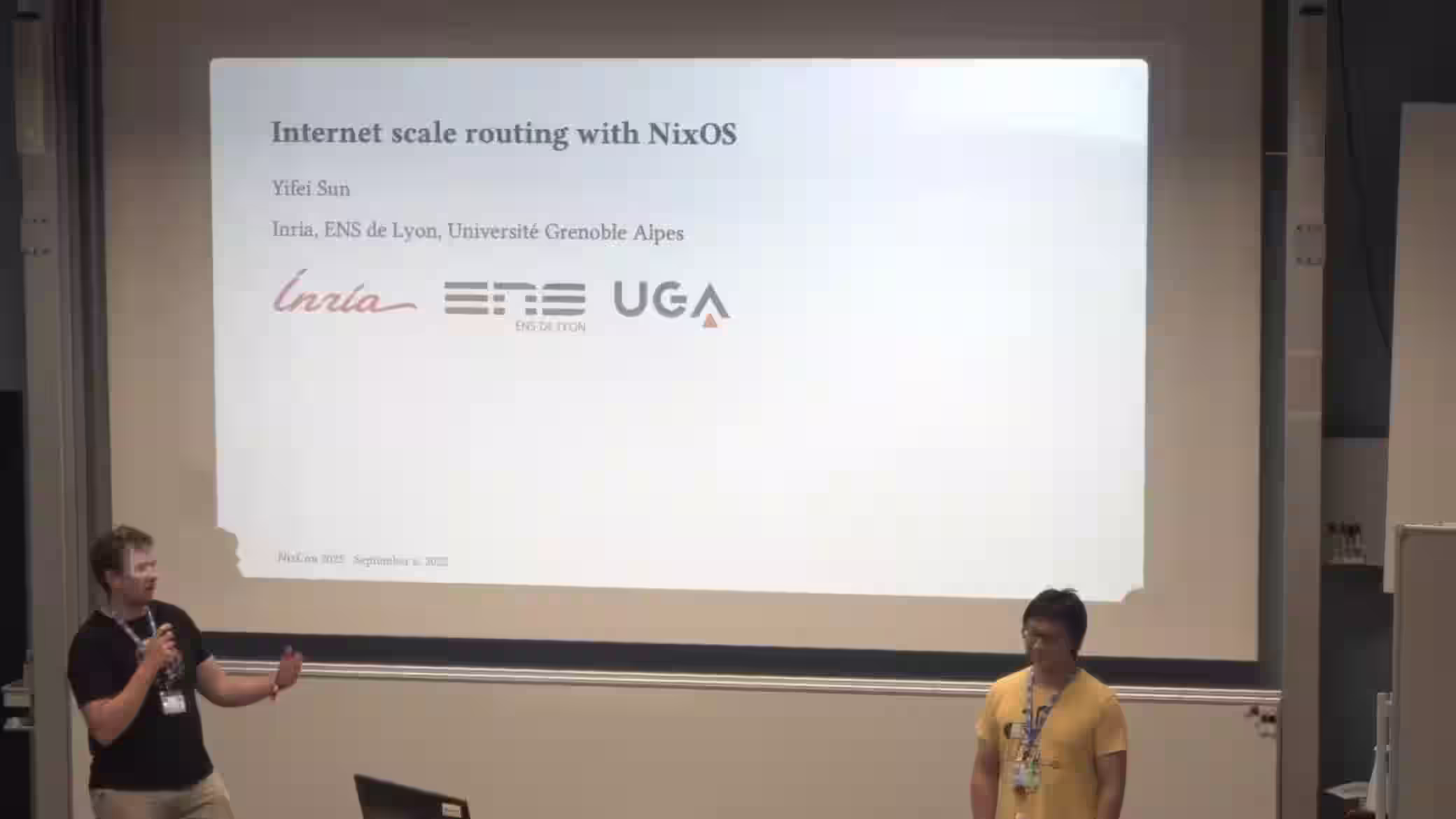My talk